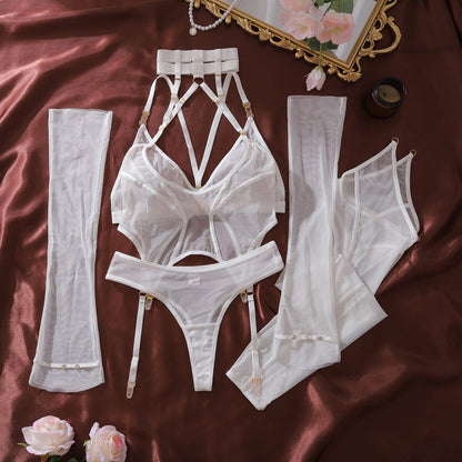 Adjustable Strap Lingerie Bodysuit