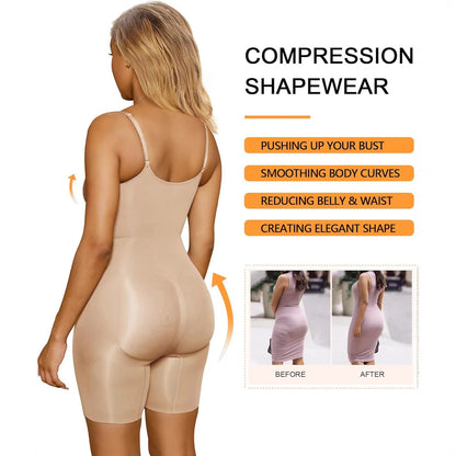 Seamless Tummy Control Shapewear Bodysuit